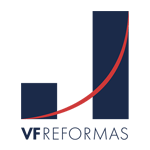 VF Reformas  - Logotipo Branco